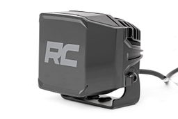 3-Inch Chrome Series LED Lights, 140-Degree Wide Beam, view 5, Rough Country 70904