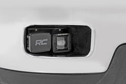 2-Inch Black Series LED Light Pods — 3200K Yellow, SAE J583, view 4, Rough Country 70907A