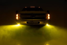 2-Inch Black Series LED Light Pods — 3200K Yellow, SAE J583, view 5, Rough Country 70907A