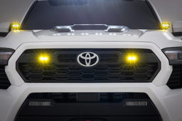 3x1.75-Inch Yellow LED Flush Mount SAE Fog Lights (Pair), view 4, Rough Country 70909