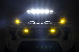 3x1.75-Inch Black Series Rectangle Fog Lights (Pair), view 3, Rough Country 70911