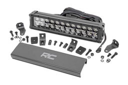 12-Inch Black Series Dual-Row LED Light Bar with DRL, Rough Country 70912BD