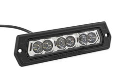6-Inch Chrome Series Flush-Mount LED Light Bar, view 2, Rough Country 70916A