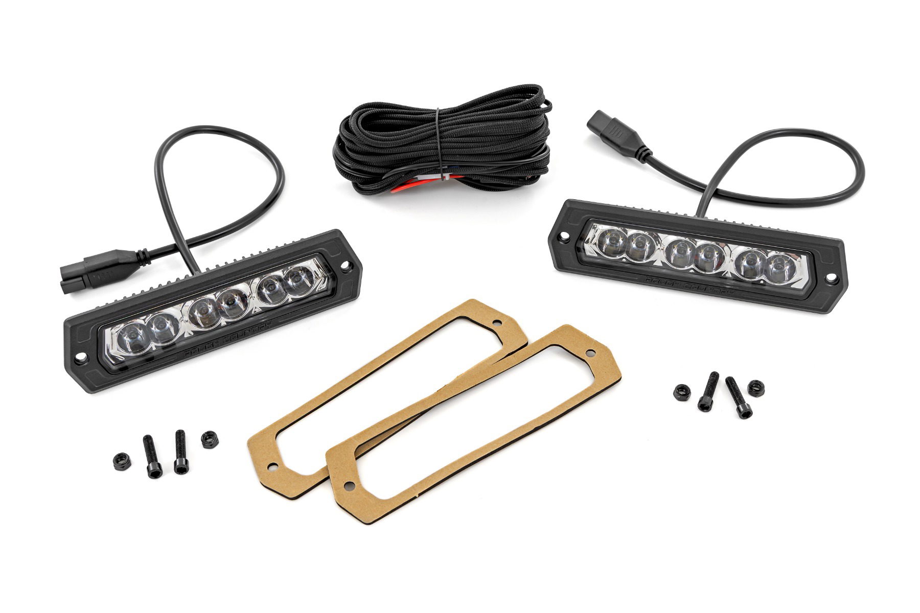 Rough Country 6-Inch Chrome Series Flush-Mount LED Light Bar