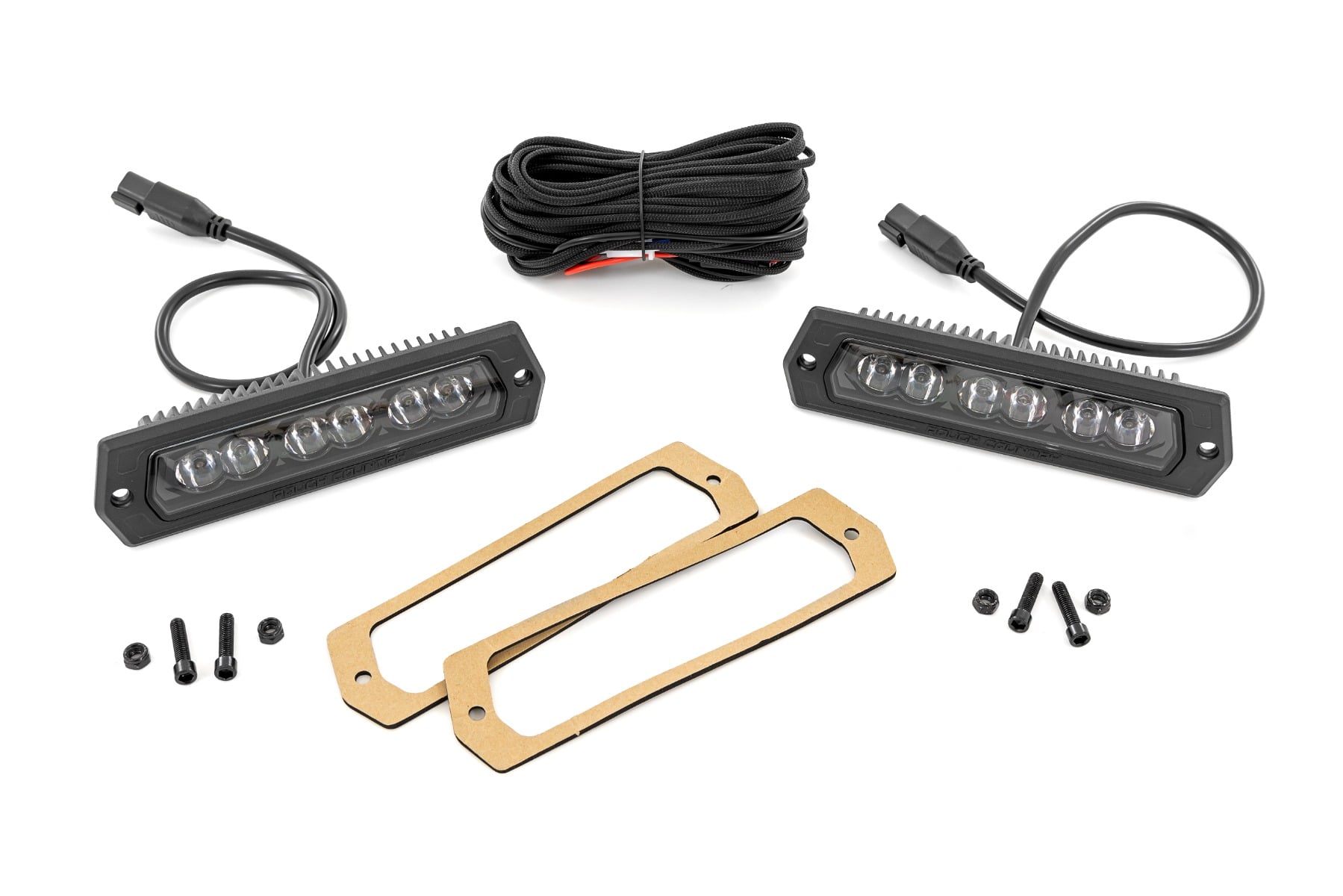 Rough Country 6-Inch Black Series LED Lights