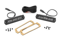 6-Inch Black Series LED Lights (Pair, 30-Degree Spot), Rough Country 70916BL