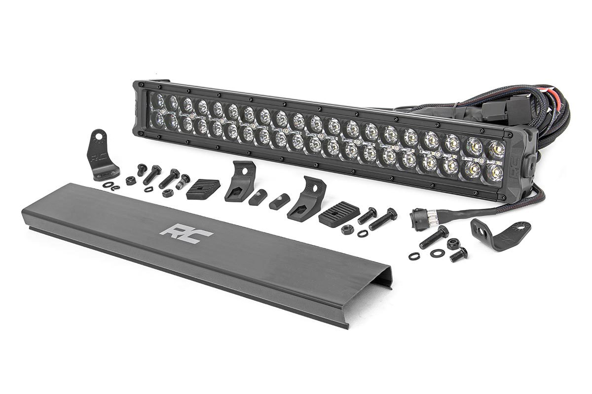 Rough Country 20-Inch Black Series LED Light Bar with Combo Beam