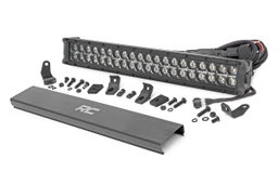 20-Inch Black Series LED Light Bar with Amber DRLs, Rough Country 70920BDA