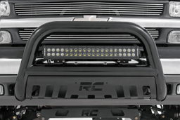 20-Inch Black Series LED Light Bar, 9600 Lumens, view 2, Rough Country 70920BL