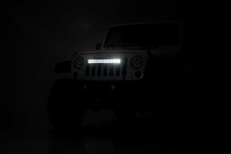 20-Inch Black Series LED Light Bar, 9600 Lumens, view 6, Rough Country 70920BL