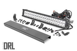 20-Inch Chrome Series LED Light Bar with DRL, Rough Country 70920D