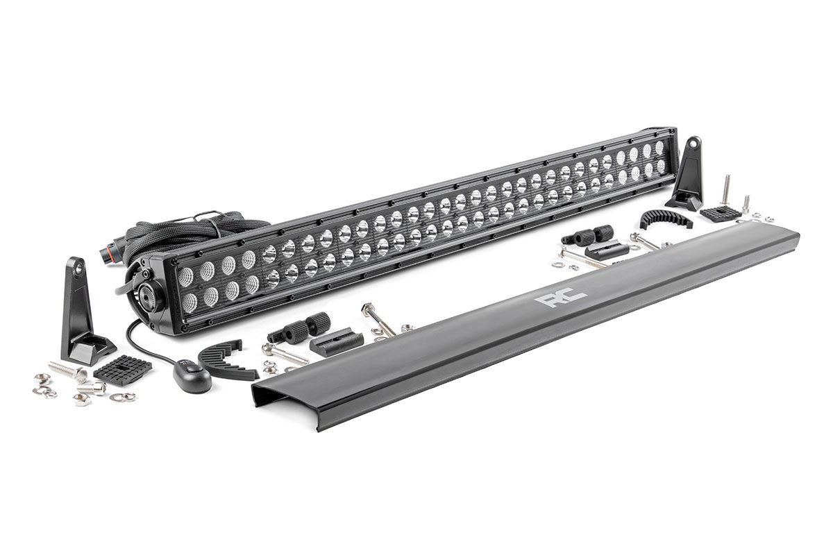 Rough Country 30-Inch Black Series Dual-Row LED Light Bar