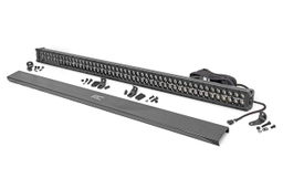 50-Inch Black Series LED Light Bar with Amber Running LEDs — Rough Country 70950BDA