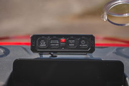 4 Gang Switch Panel with Dimmable Backlighting, view 4 — Rough Country 70965