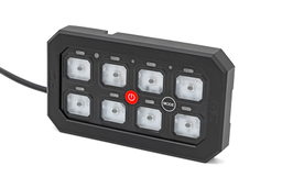 Bluetooth 8 Gang Switch Panel with Relay Box, view 3 — Rough Country 70975