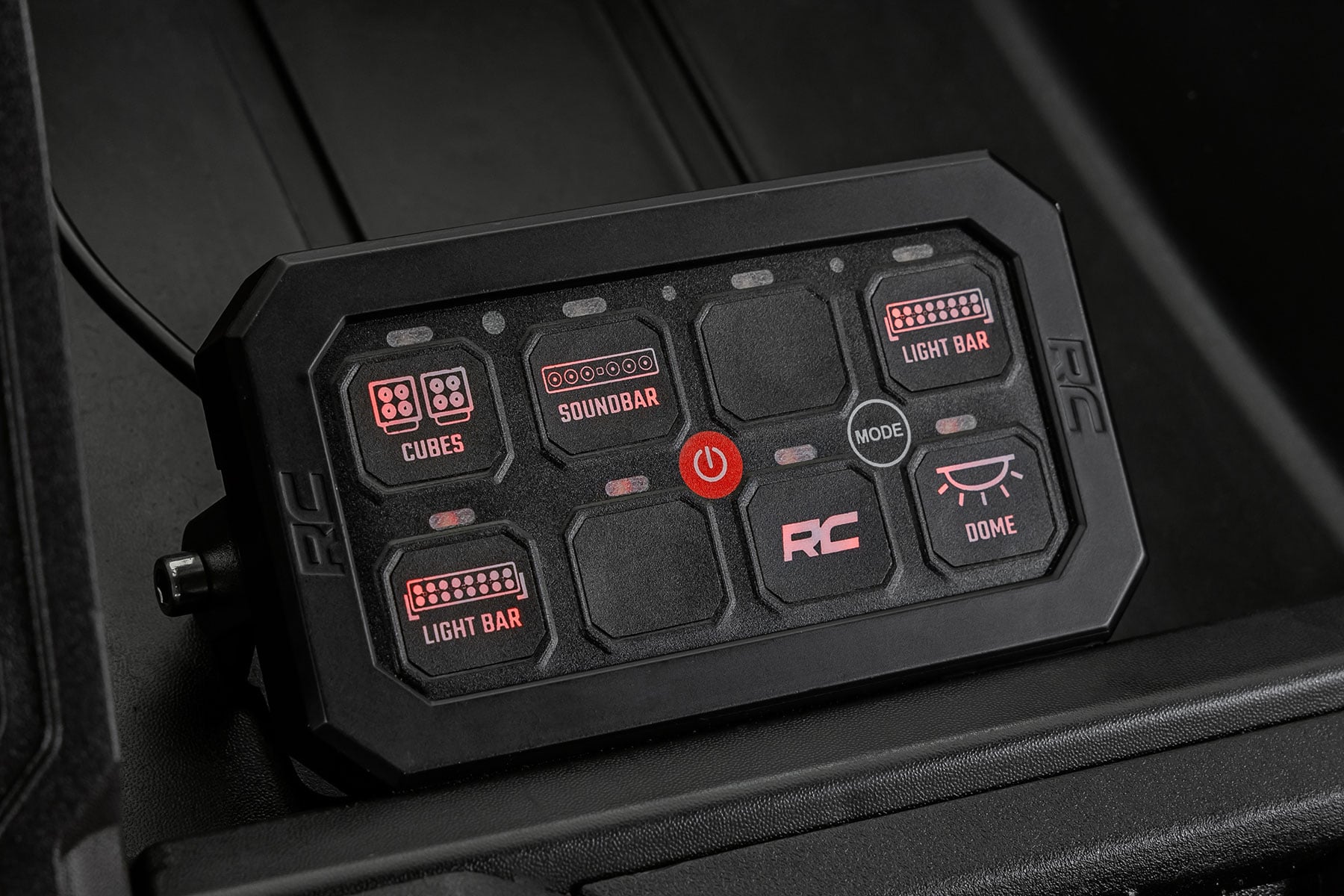 Bluetooth 8 Gang Switch Panel with Relay Box — Rough Country 70975