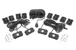 LED Rock Light Kit — 3,240 Lumens, IP67 Flood Beam, Rough Country 70980