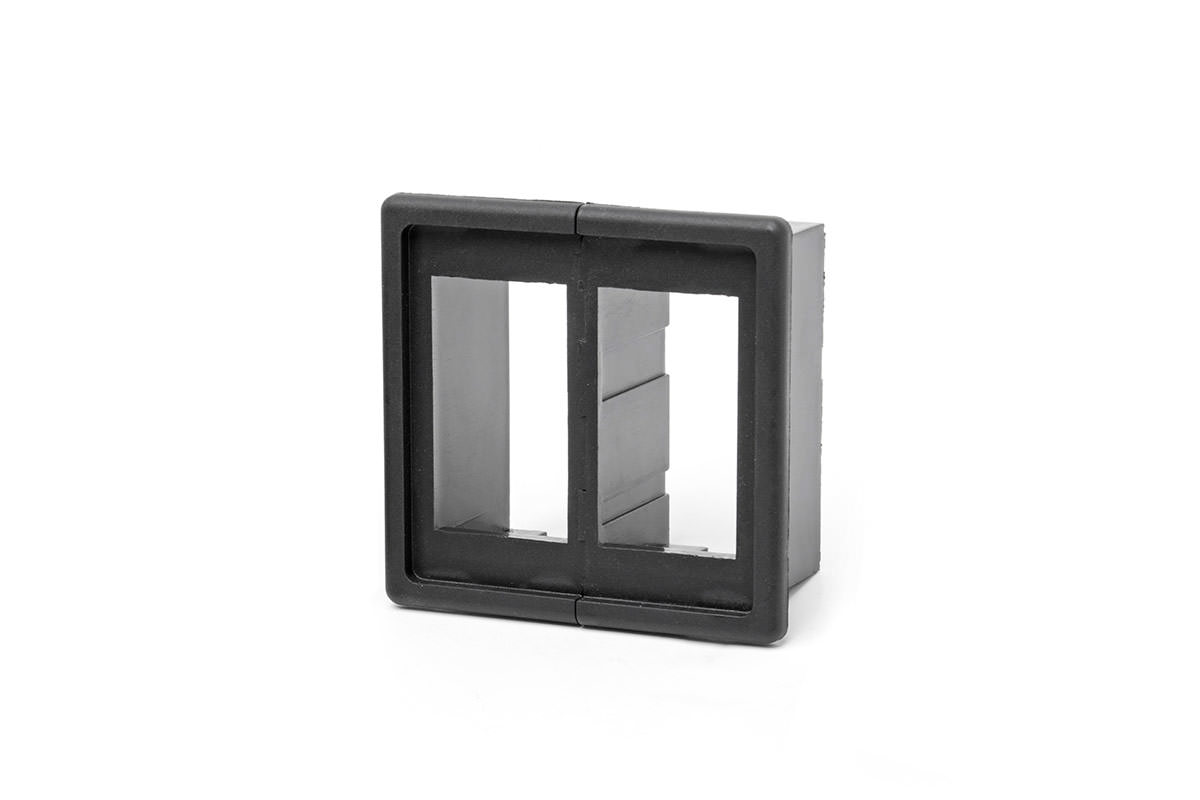Rough Country Auxiliary Switch Bezel — Houses 2 Standard Switches