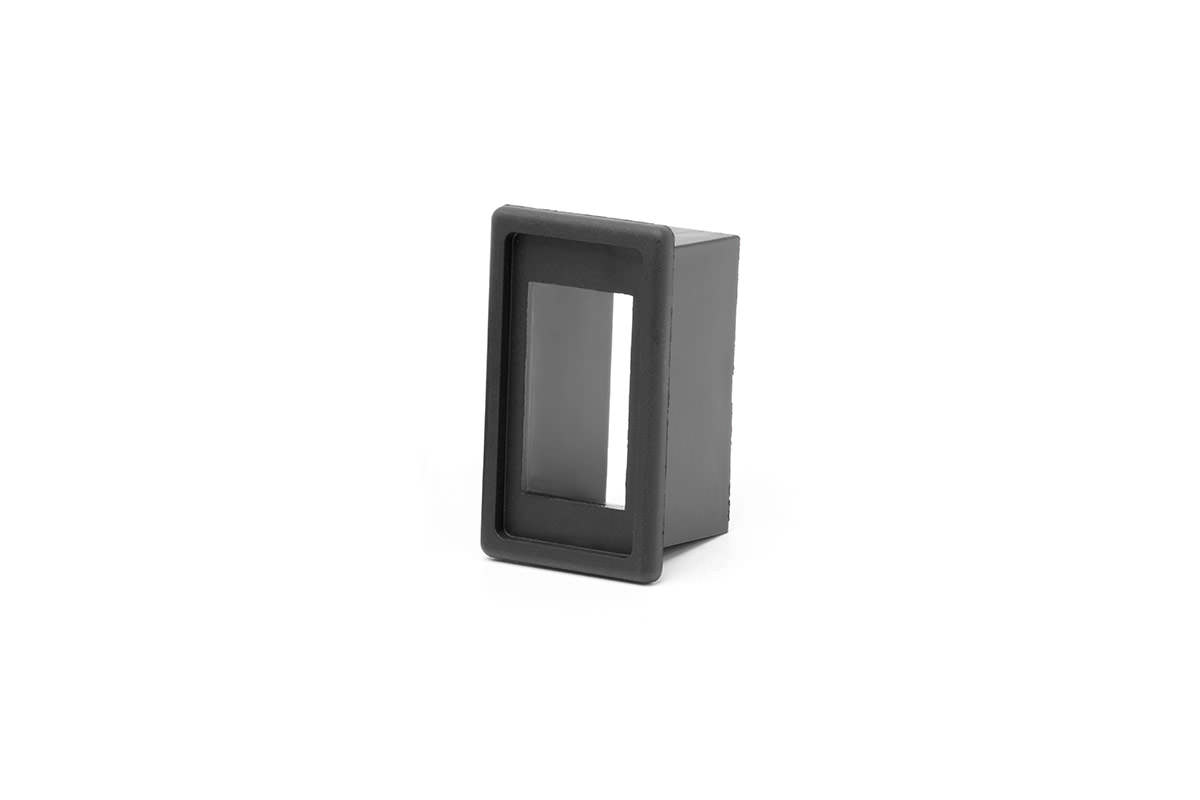 Rough Country Auxiliary Switch Bezel, Black Plastic
