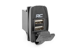 Dual USB Charger Switch Insert for Rocker Switch Housings, Rough Country 709USB