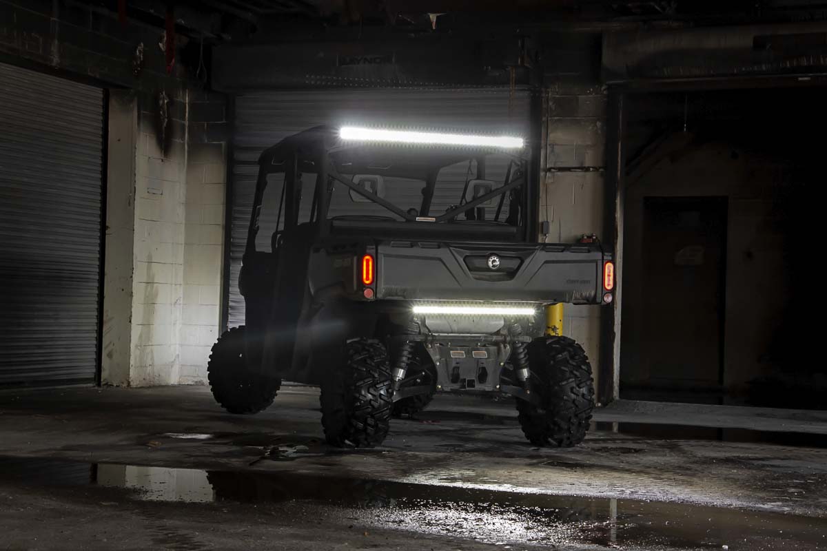 50-Inch Black Series LED Light Bar Kit for Can-Am Defender — Part 71019, Rough Country