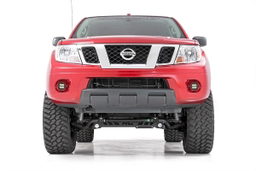 2-Inch Black Series LED Fog Light Kit for 2005–2020 Nissan Frontier, view 2, Rough Country 71023