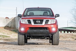 2-Inch Black Series LED Fog Light Kit for 2005–2020 Nissan Frontier, view 5, Rough Country 71023