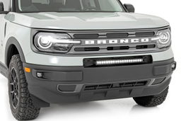 20-Inch Black Series LED Bumper Kit for Bronco Sport (2021–2025), view 2, Rough Country 71036