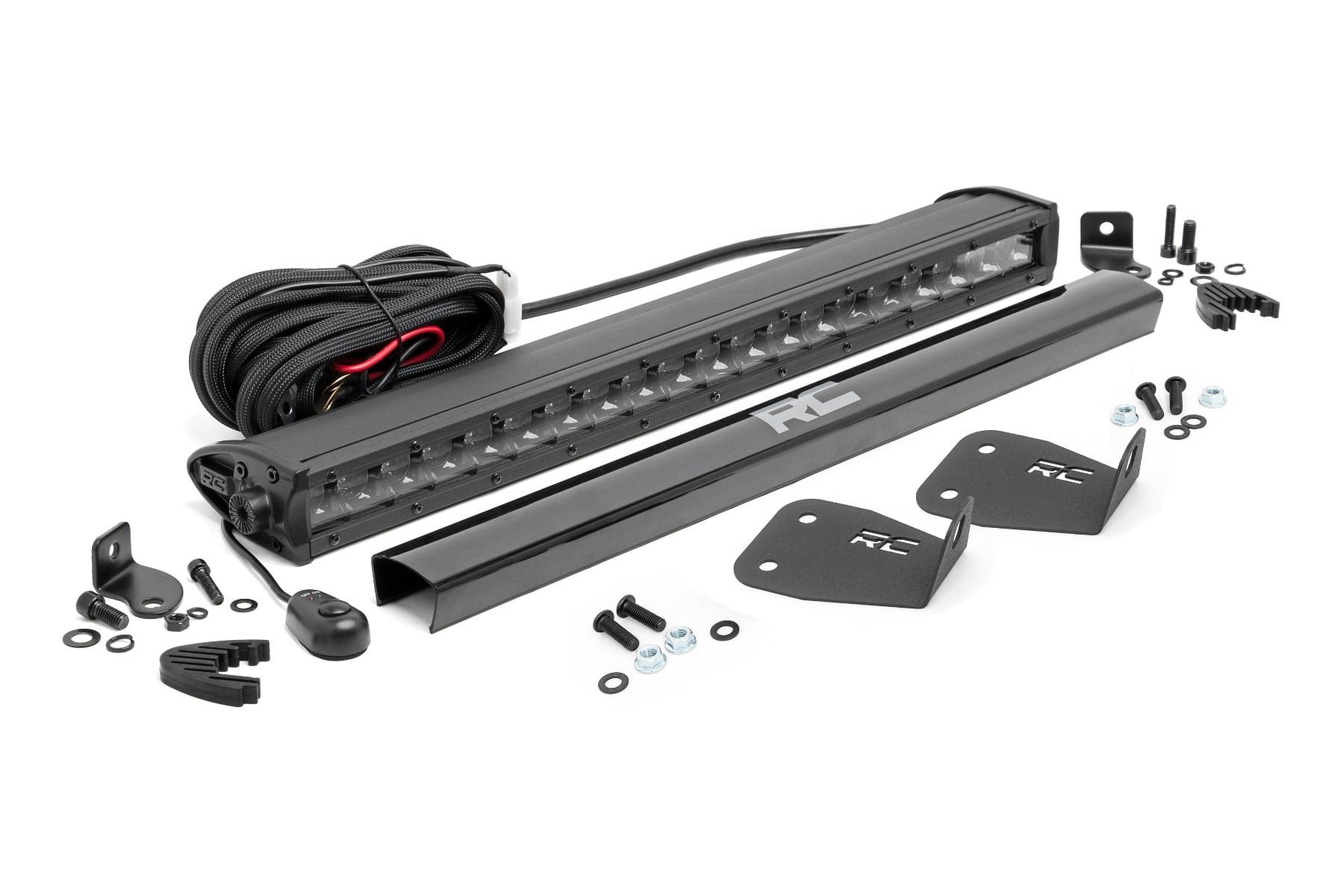 20-Inch Black Series LED Bumper Kit for Bronco Sport (2021–2025), Rough Country 71036