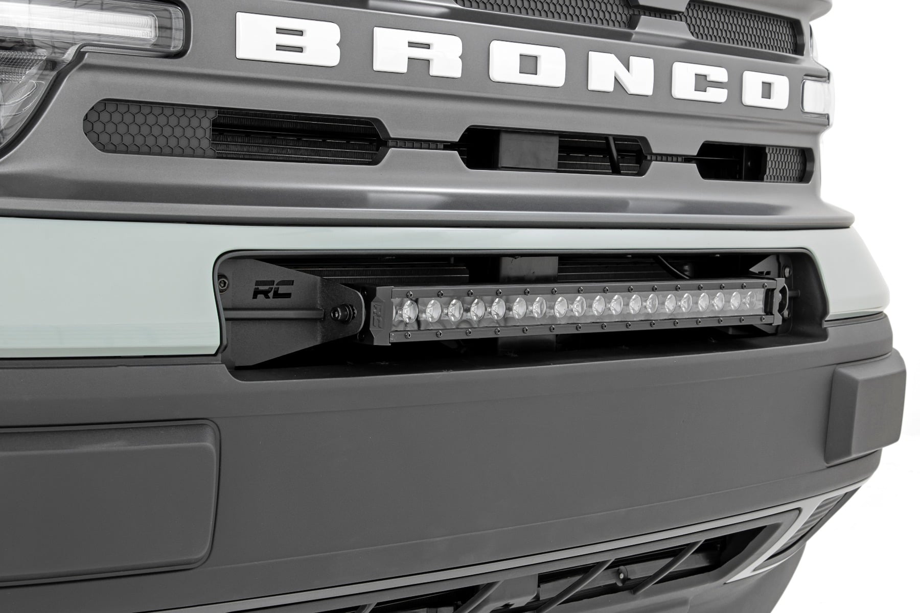 Rough Country 20-Inch Black Series Light Bar Kit for Bronco Sport AWD