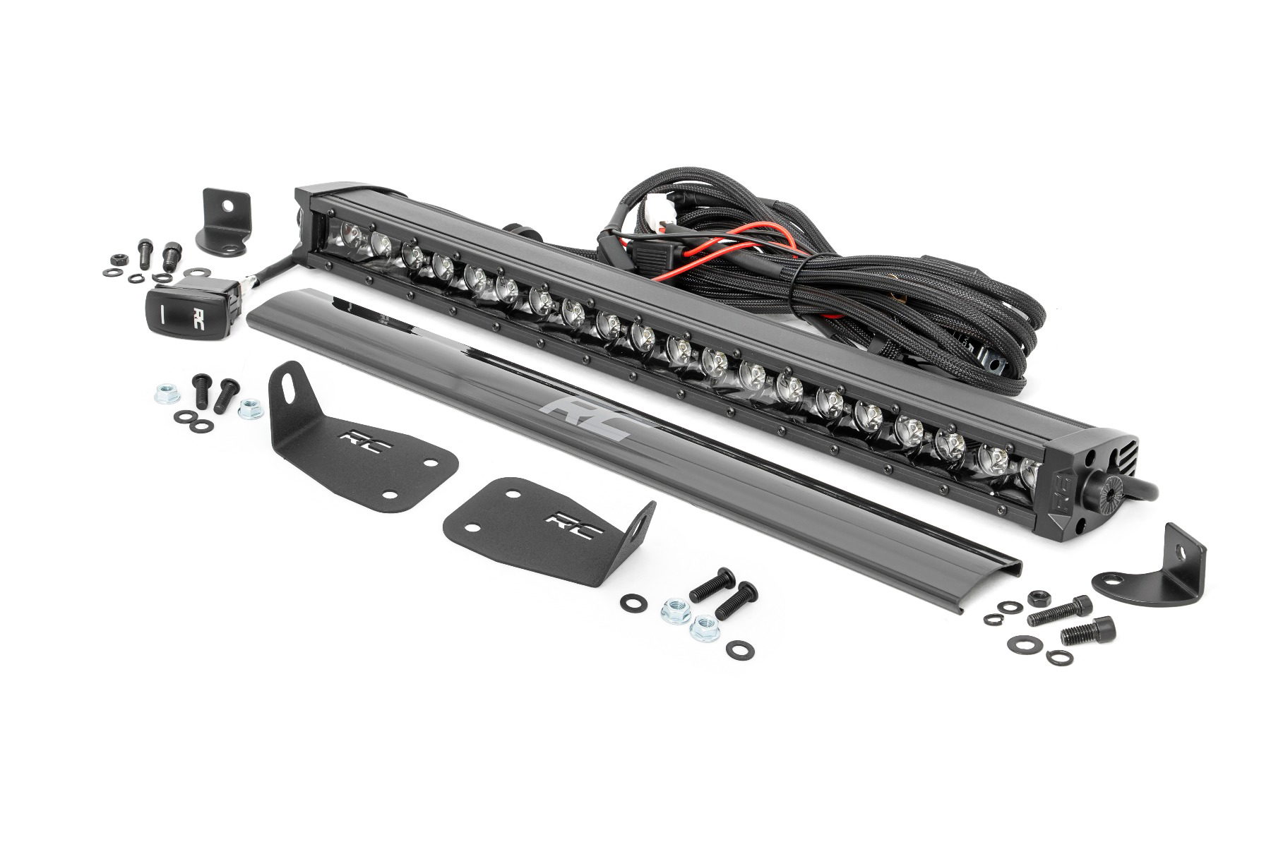 20-Inch Black Series Light Bar Kit for Bronco Sport AWD (2021-2025), Rough Country 71037