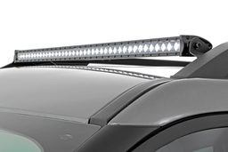 40-Inch Black Series LED Light Bar Kit for Ford Bronco Sport AWD shown installed, Rough Country 71039