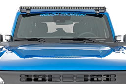 Chrome Series Ditch Light Kit for 2021–2025 Ford Bronco 4WD, view 3, Rough Country 71050