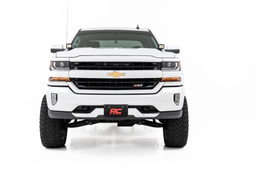 LED Ditch Light Kit with 2-Inch Black Series Pods for Silverado 1500, view 3, Rough Country 71053