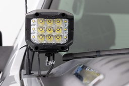 2-Inch Black Series LED Ditch Light Kit for Chevy/GMC (2007-2014), view 5, Rough Country 71061