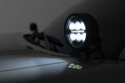 2-Inch Black Series LED Ditch Light Kit for 2016–2023 Toyota Tacoma — Part 71082, view 6, Rough Country