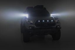 3.5-Inch Black Series LED Ditch Light Kit for 2016–2023 Tacoma, view 5, Rough Country 71085