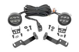 3.5-Inch Black Series Ditch Light Kit for Tacoma (2005-2015), Rough Country 71092