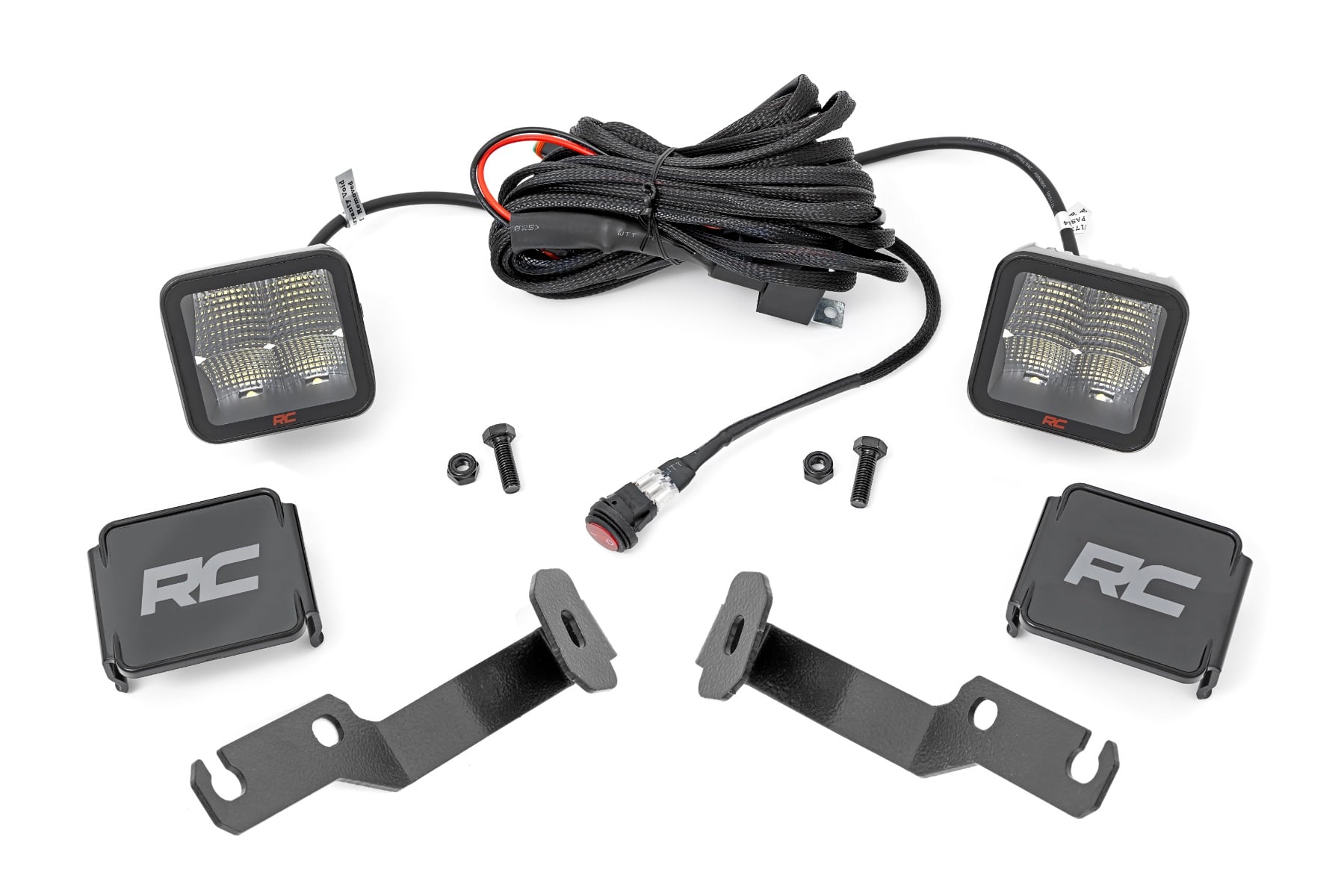 Rough Country 2-Inch Spectrum Series Ditch Light Kit for Toyota Tacoma