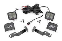 2-Inch Spectrum Series Ditch Light Kit for Toyota Tacoma (2005-2015), Rough Country 71093