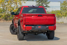 SRL2 Adjustable Aluminum Steps for Toyota Tundra Crew Cab (2022-2025), view 6, Rough Country 71097