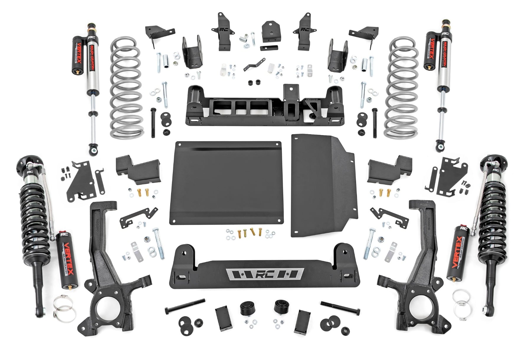 Rough Country 6-Inch Lift Kit with Vertex Shocks for 2022–2025 Toyota Tundra 4WD