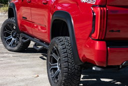 Nerf Steps for 2022–2025 Toyota Tundra CrewMax, view 4, Rough Country 72002B