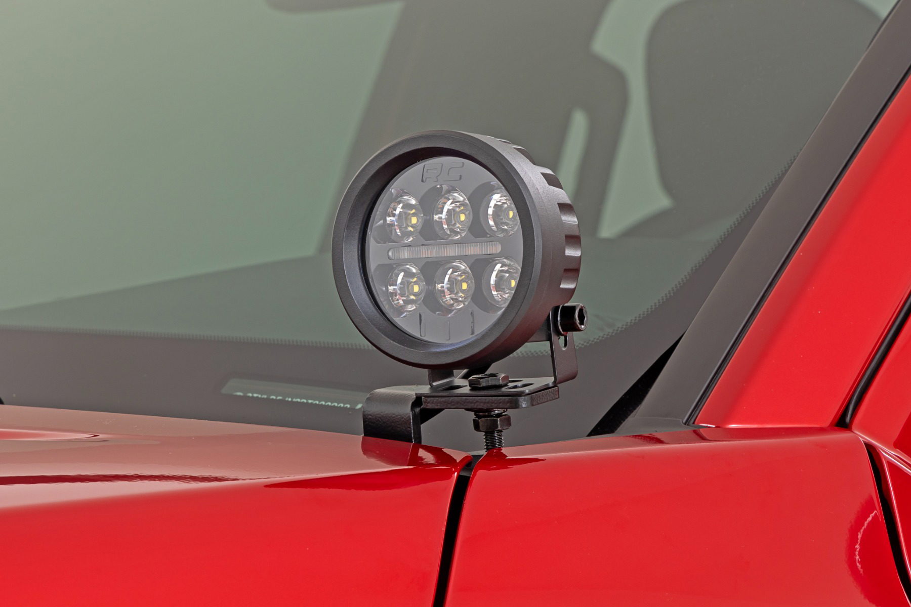 Rough Country Ditch Light Kit with Black Series LEDs for Toyota Tacoma