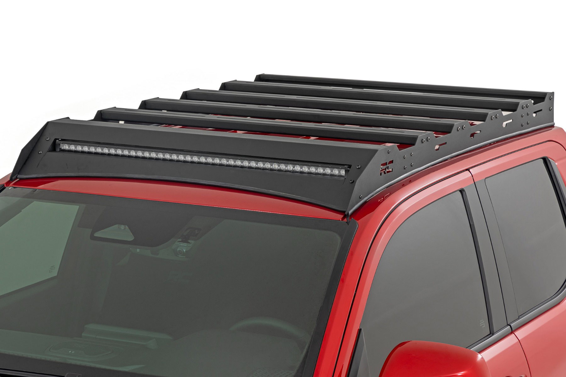 Rough Country Roof Rack with 40-Inch LED Light Bar for Tacoma