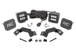 Black Series LED Ditch Light Kit for Toyota Land Cruiser (2024-2025), Rough Country 72112