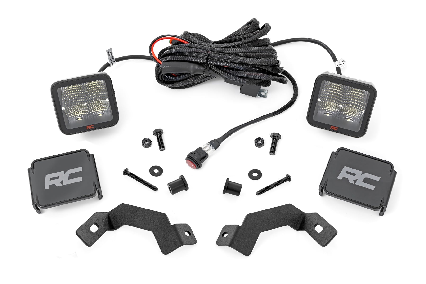 Rough Country Spectrum Series Ditch Light Kit for Toyota Land Cruiser