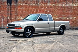 Lowering Kit with 3-Inch Rear Blocks for Chevy S10 2WD, view 2, Rough Country 727
