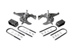 Lowering Kit with 3-Inch Rear Blocks for Chevy S10 2WD, Rough Country 727