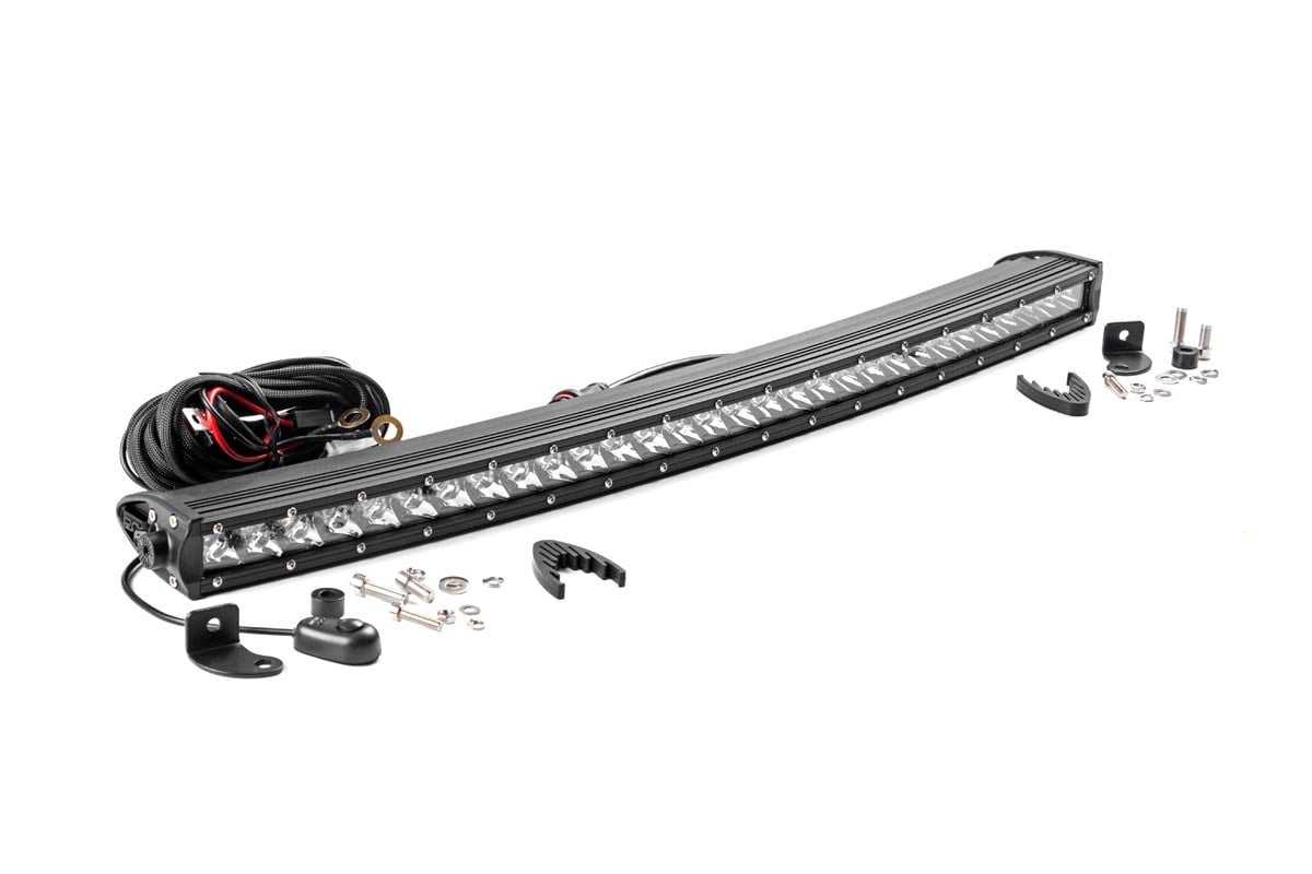 Rough Country 30-Inch Chrome Series LED Light Bar, 12000 Lumens